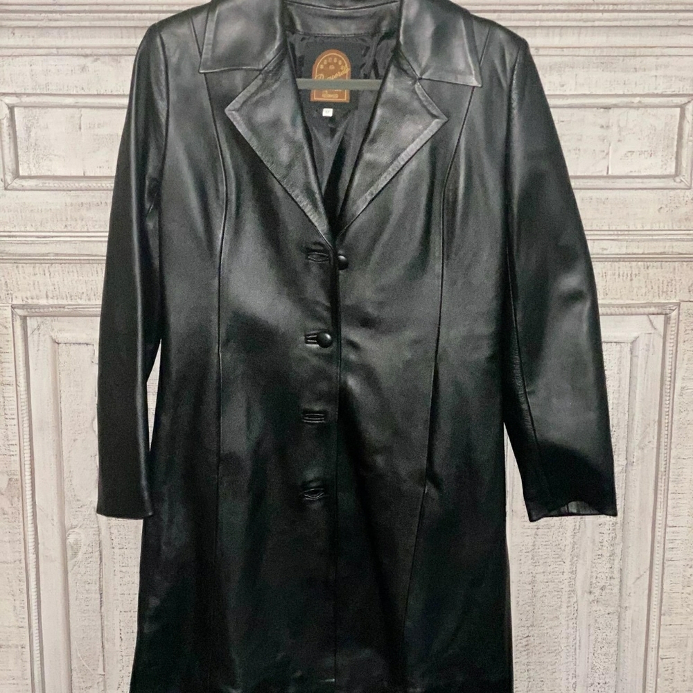 Womens leather jacket